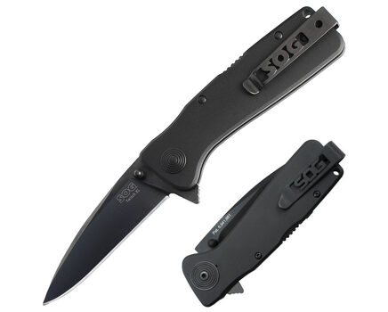 Купите полуавтоматический складной нож SOG Twitch XL Black TiNi TWI21 в Севастополе в нашем интернет-магазине