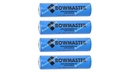 купите Литий-ионный аккумулятор с защитой BowMaster 18650 2200 mAh (4 шт.) в Севастополе