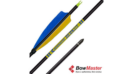 купите Стрела для лука Bowmaster Berkut натуральное оперение 5'' Shield (Боумастер Беркут) в Севастополе