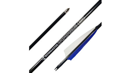 купите Стрела для лука Bowmaster Jammer натуральное оперение 5'' Shield (Боумастер Джаммер) в Севастополе