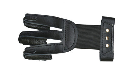 купите Перчатка кожаная JX502 черная для стрельбы из лука в Севастополе