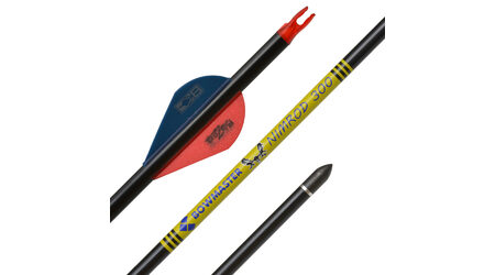 купите Карбоновая стрела для лука Bowmaster Nimrod с оперением Blazer 2" (Боумастер Нимрод), упак. 12 шт. в Севастополе