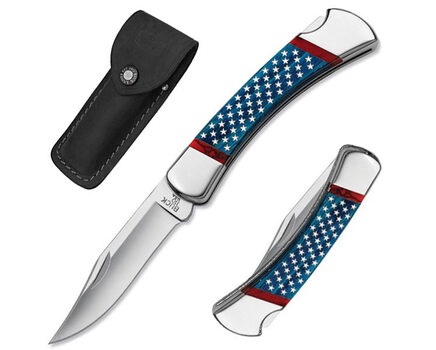 Купите складной нож Buck 110 Stars & Stripes Folding Hunter Limited Edition 0110BLSUSA в Севастополе в нашем интернет-магазине