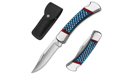 купите Нож складной Buck 110 Stars & Stripes Folding Hunter Limited Edition / 0110BLSUSA в Севастополе