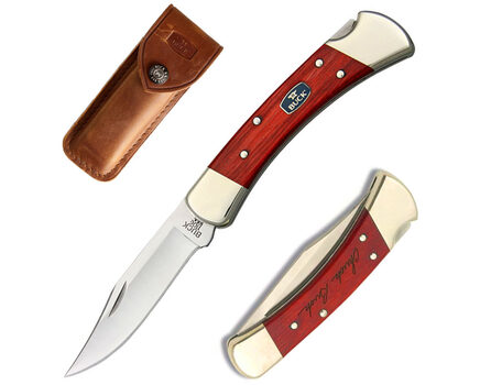 Купите складной нож Buck 110 Folding Hunter Chairman Cherry 420HC 0110CWSNK в Севастополе в нашем интернет-магазине