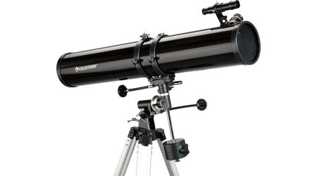купите Телескоп Celestron PowerSeeker 114 EQ (рефлектор Ньютона, 114мм, F=900мм, 1:7.8) на экваториальной монтировке в Севастополе