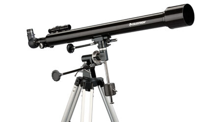 купите Телескоп Celestron PowerSeeker 60 EQ (рефрактор, 60мм, F=900мм, 1:11.7) на экваториальной монтировке в Севастополе
