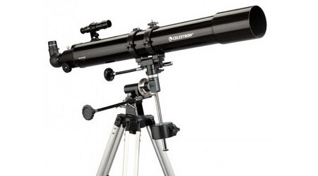 купите Телескоп Celestron PowerSeeker 80 EQ (рефрактор, 80мм, F=900мм, 1:11) на экваториальной монтировке в Севастополе