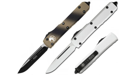 купите Автоматический выкидной нож Microtech Ultratech S/E Standard Drop Point / 121-1TC - 121-1ST в Севастополе