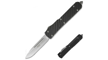 купите Автоматический фронтальный нож Microtech Ultratech S/E Carbon Fiber / 121-4CF в Севастополе