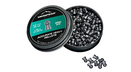 купите Свинцовые пульки для пневматики SnowPeak Accurate Heavy калибр 5.5 мм в Севастополе