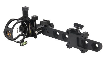 купите Прицел для блочного лука Topoint DB8250 (5 пинов, микрорегулировка, подсветка) в Севастополе