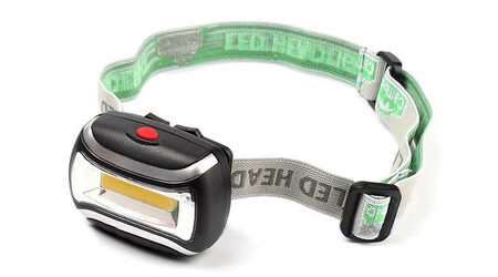 купите Светодиодный налобный фонарь UltraFire Flat LED 3W в Севастополе